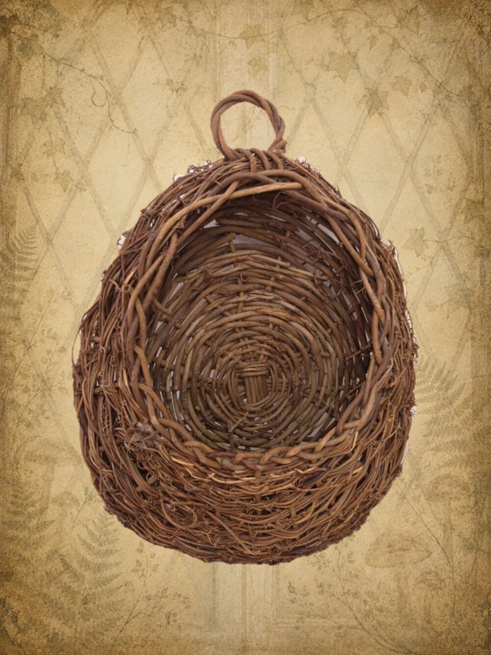 Hearth Happenings π π§ββοΈ Oval Woven Vine Basket Wall Decor - Picture 10 of 11